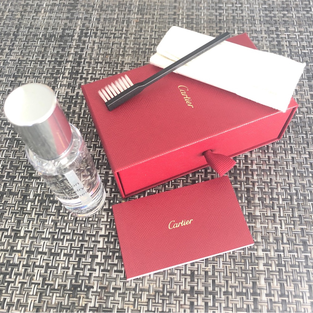 Cartier NWOT authentic jewelry cleaning kit